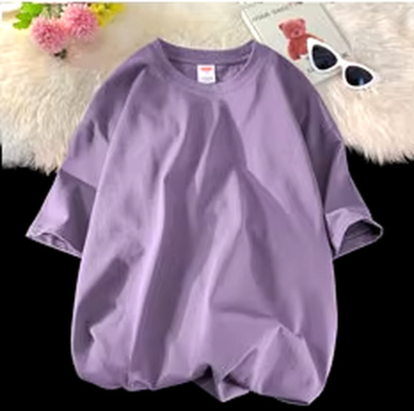 Camiseta Oversize Lisa Hombre – Fitness, Gimnasio y Moda Streetwear Casual